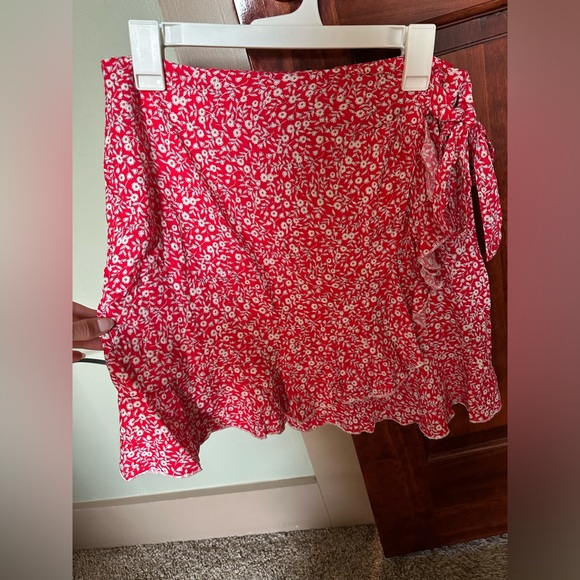 SHEIN Dresses & Skirts - Reddish/Pinkish Floral skirt